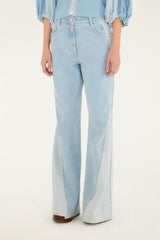Denim Tree Light Colors Pants