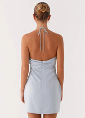 Cecelia Mini Dress - Blue