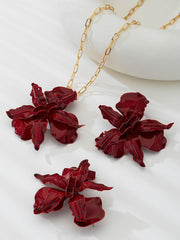 Flower Shape Earrings Accessories + Necklaces Accessories