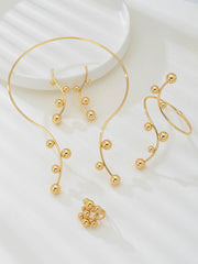 Irregularity Line Rhine Stones Bracelet Accessories Earrings Accessories Necklaces Accessories Rings Accessories