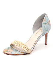 Cappy D'Orsay Sandal Brocade