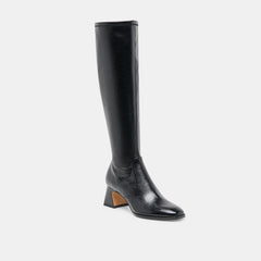 Alivia Boots Black Leather