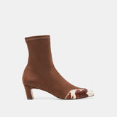 Anika Boots Dk Brown Multi Stella Suede