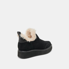 Ardy Plush H2O Booties Onyx Suede