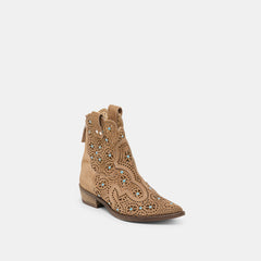 Oakly Booties Mushroom Suede