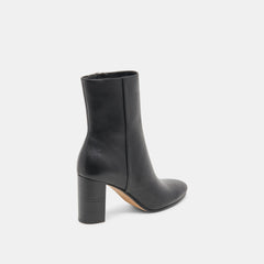 Suzy Booties Black Leather