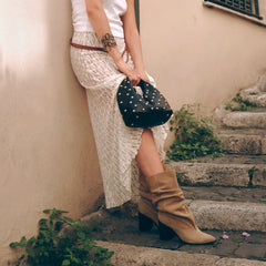 Talina Boots Dk Taupe Suede