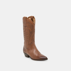 Tanner Boots Chestnut Leather