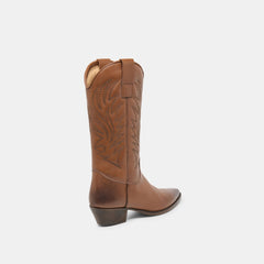Tanner Boots Chestnut Leather