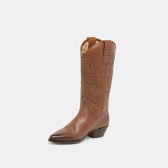 Tanner Boots Chestnut Leather