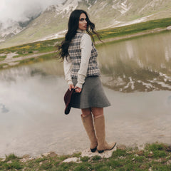 Virona H2O Boots Dk Taupe Suede