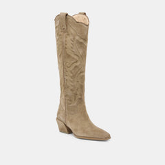 Luni Boots Taupe Suede