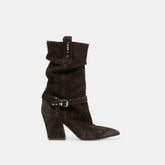 Morla Boots Dk Brown Suede