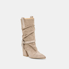 Morla Boots Taupe Suede