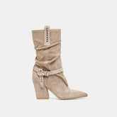 Morla Boots Taupe Suede