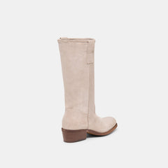 Romie Boots Lt Taupe Suede