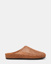 Fern Tan Raffia Mesh