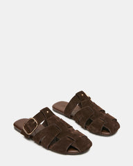 Halo Brown Suede