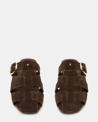 Halo Brown Suede