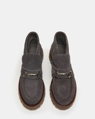 Leon Grey Suede