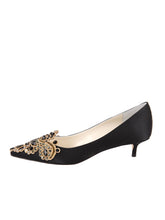 Brinsley Pointed Toe Kitten Heel