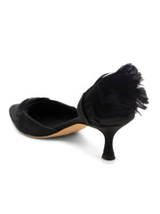 Sofia D'Orsay Feather Heel