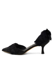 Sofia D'Orsay Feather Heel