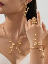 Irregularity Line Rhine Stones Bracelet Accessories Earrings Accessories Necklaces Accessories Rings Accessories