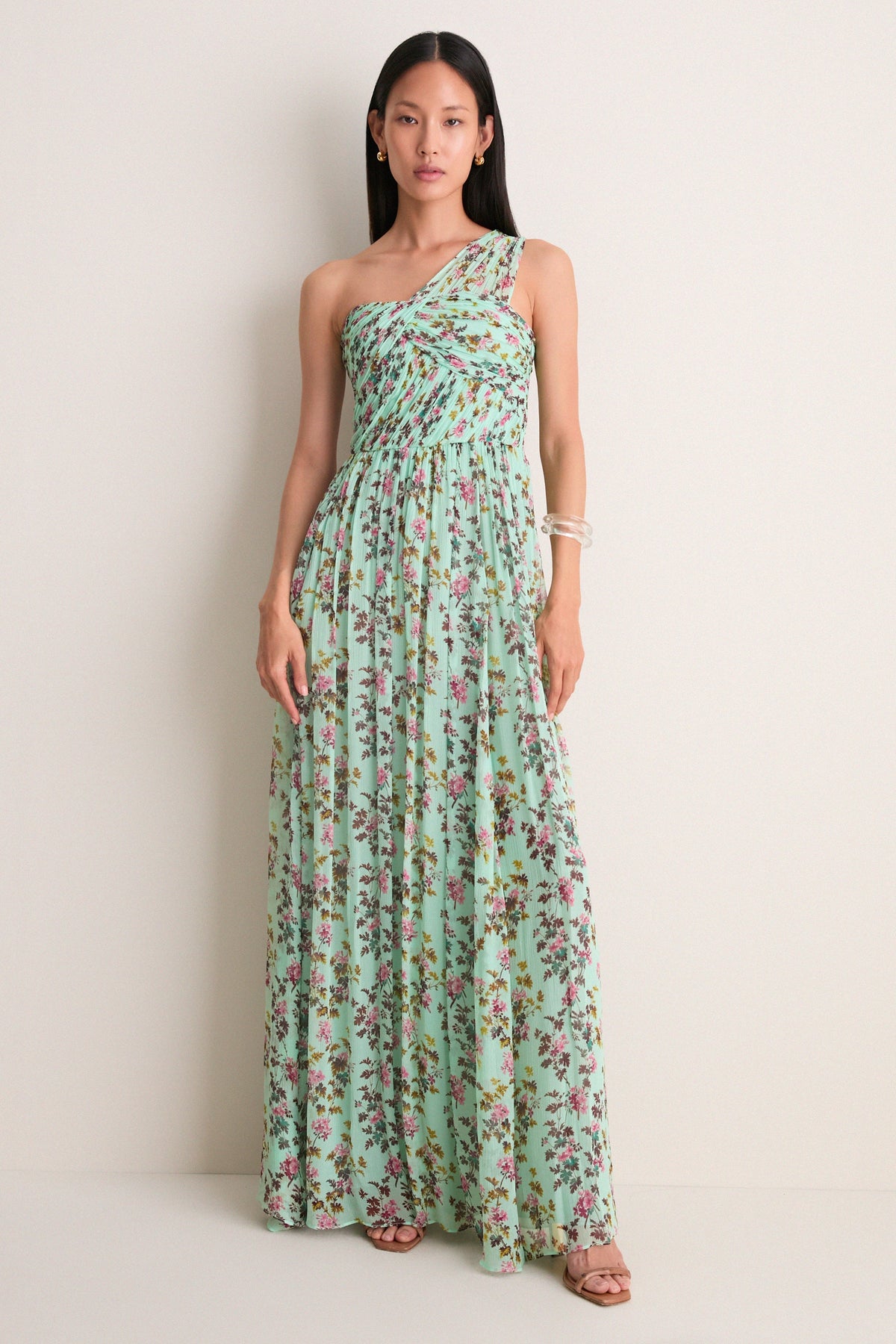 Opaline Aureline Silk Gown