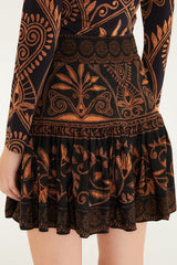 Black Cornely Ainika  Mini Skirt