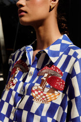 Blue Dream Checkered Short Sleeve Shirt