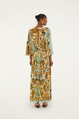 Sand Marine Garden Maxi Dress