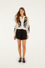 Black Artisanal Short