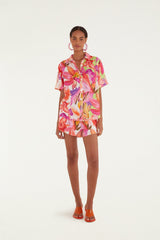 Multicolor Artsy Flora Shirt