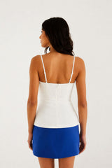 Off-White 3d Shell  Peplum Blouse
