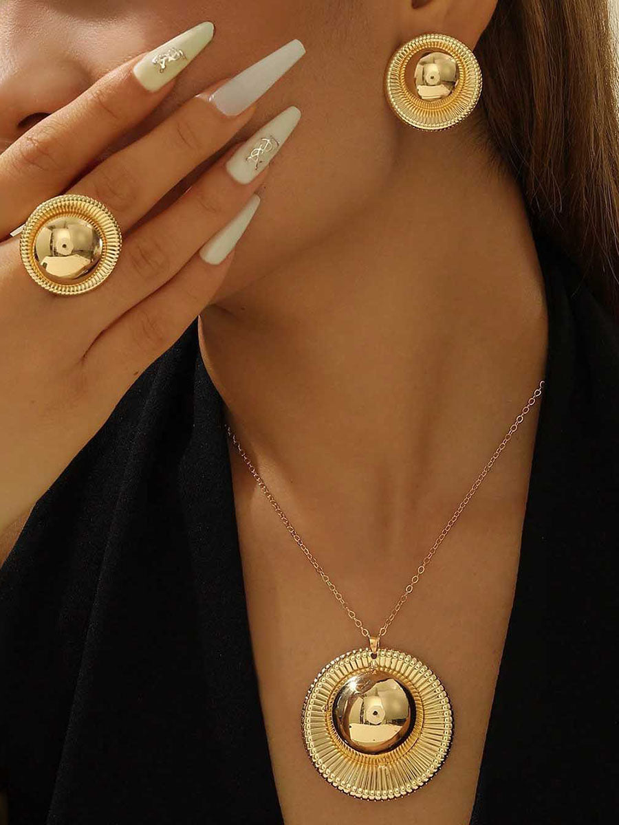Geometric Earrings Accessories Necklaces Accessories Rings Accessories