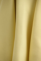 Gabrielle | Lemon Boat-Neck Skater Mini Dress