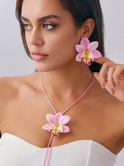 Chains Flower Shape Armlet Accessories Earrings Accessories Necklaces Accessories
