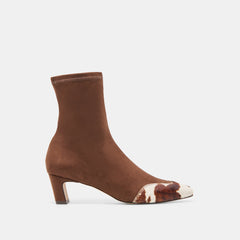 Anika Boots Dk Brown Multi Stella Suede