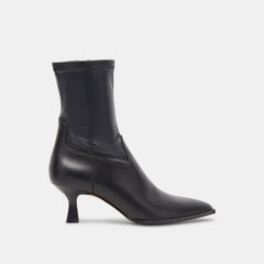 Arya Boots Black Leather