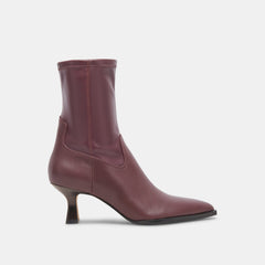Arya Boots Wine Leather