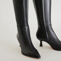 Auggie Boots Black Leather