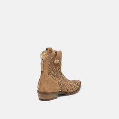 Oakly Booties Mushroom Suede