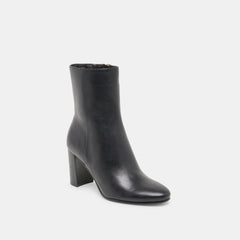 Suzy Booties Black Leather