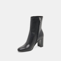 Suzy Booties Black Leather