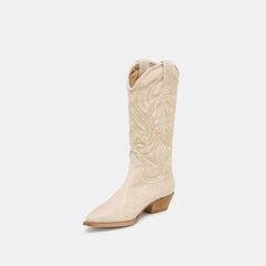 Tanner Boots Bone Fabric