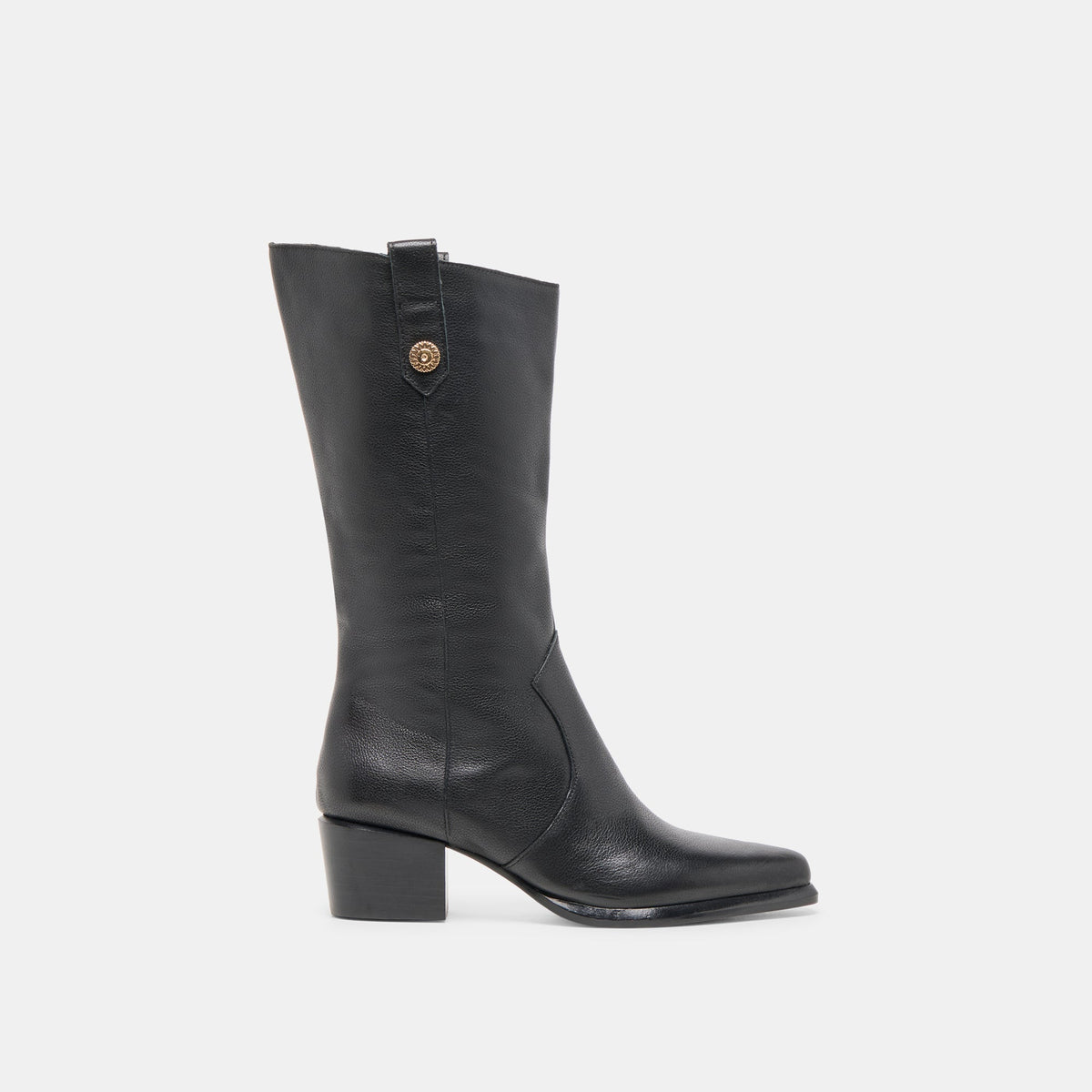 Vern Boots Black Leather