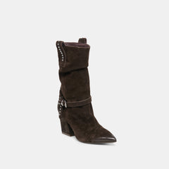 Morla Boots Dk Brown Suede