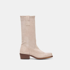 Romie Boots Lt Taupe Suede