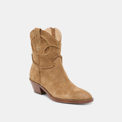 Rudo Boots Lt Brown Suede